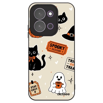 Etui na Xiaomi Redmi 15C 5G - Halloween stickers