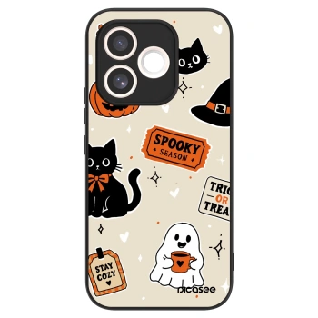Etui na Honor 600 Lite - Halloween stickers
