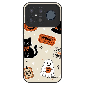 Etui na Xiaomi Poco F8 Ultra - Halloween stickers