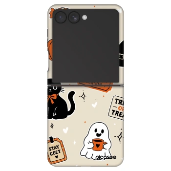 Etui na Samsung Galaxy Z Flip7 5G - Halloween stickers