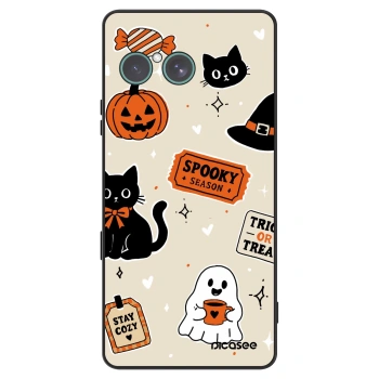 Etui na Sony Xperia 10 VII - Halloween stickers