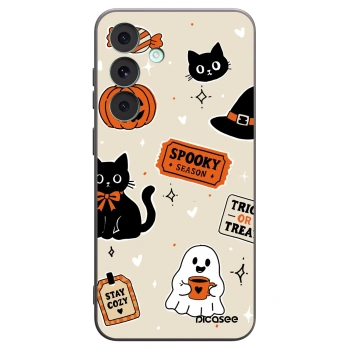 Etui na Samsung Galaxy S26 FE - Halloween stickers