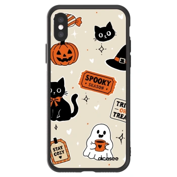 Picasee ULTIMATE CASE na Apple iPhone X/XS - Halloween stickers