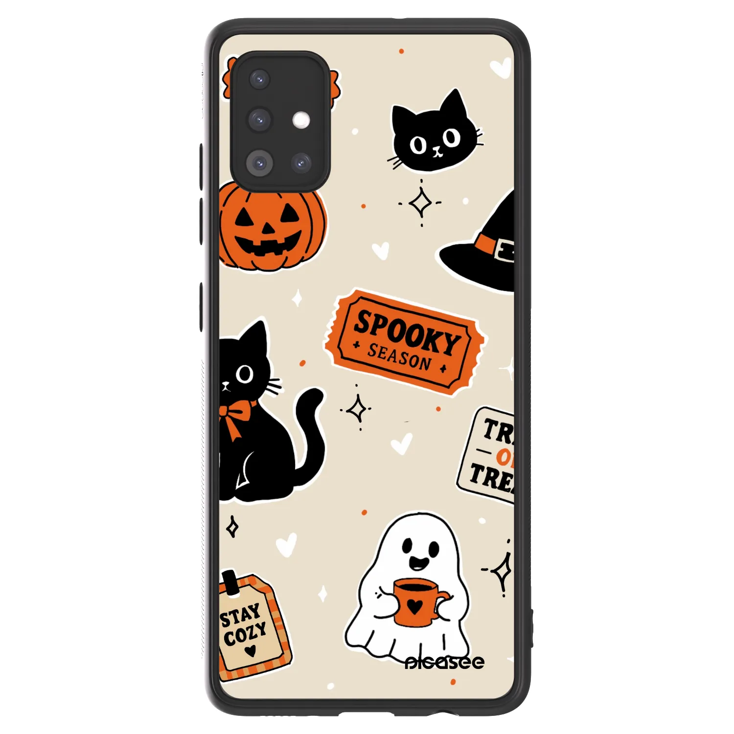 Picasee ULTIMATE CASE na Samsung Galaxy A51 A515F - Halloween stickers