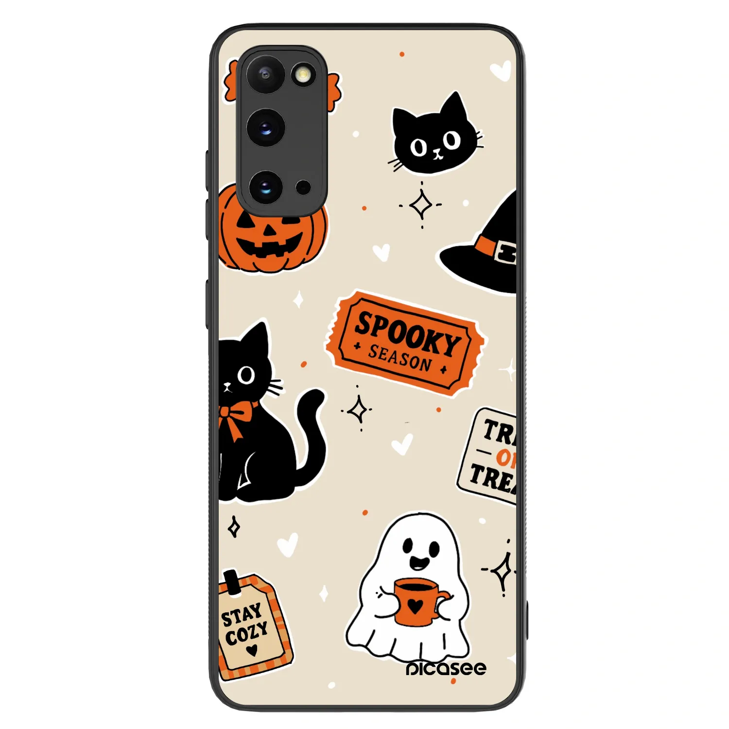 Picasee ULTIMATE CASE na Samsung Galaxy S20 G980F - Halloween stickers