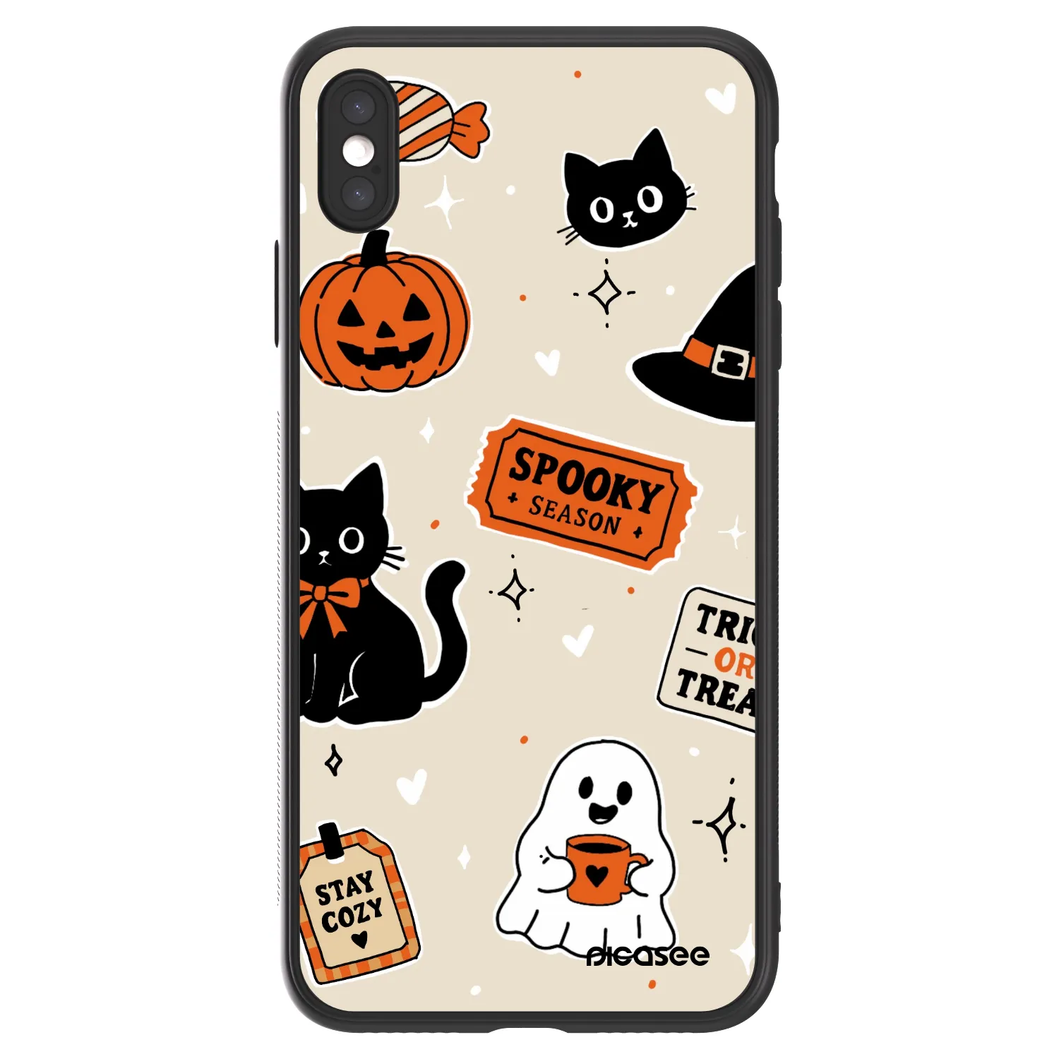 Picasee ULTIMATE CASE na Apple iPhone XS Max - Halloween stickers