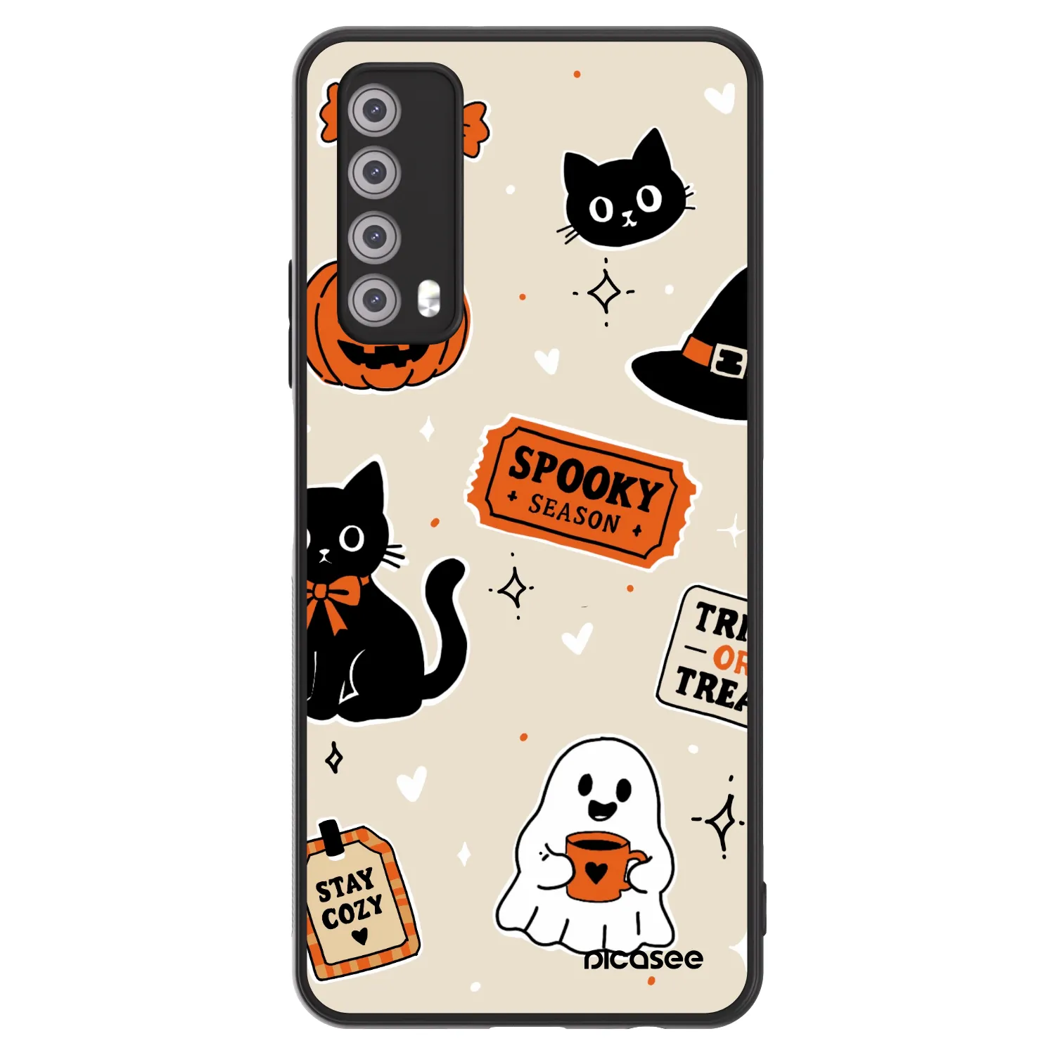 Picasee ULTIMATE CASE na Huawei P Smart 2021 - Halloween stickers