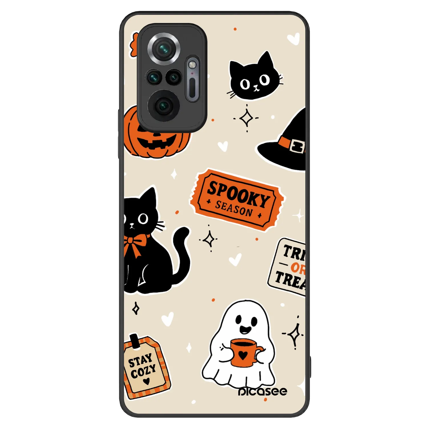 Picasee ULTIMATE CASE na Xiaomi Redmi Note 10 Pro - Halloween stickers