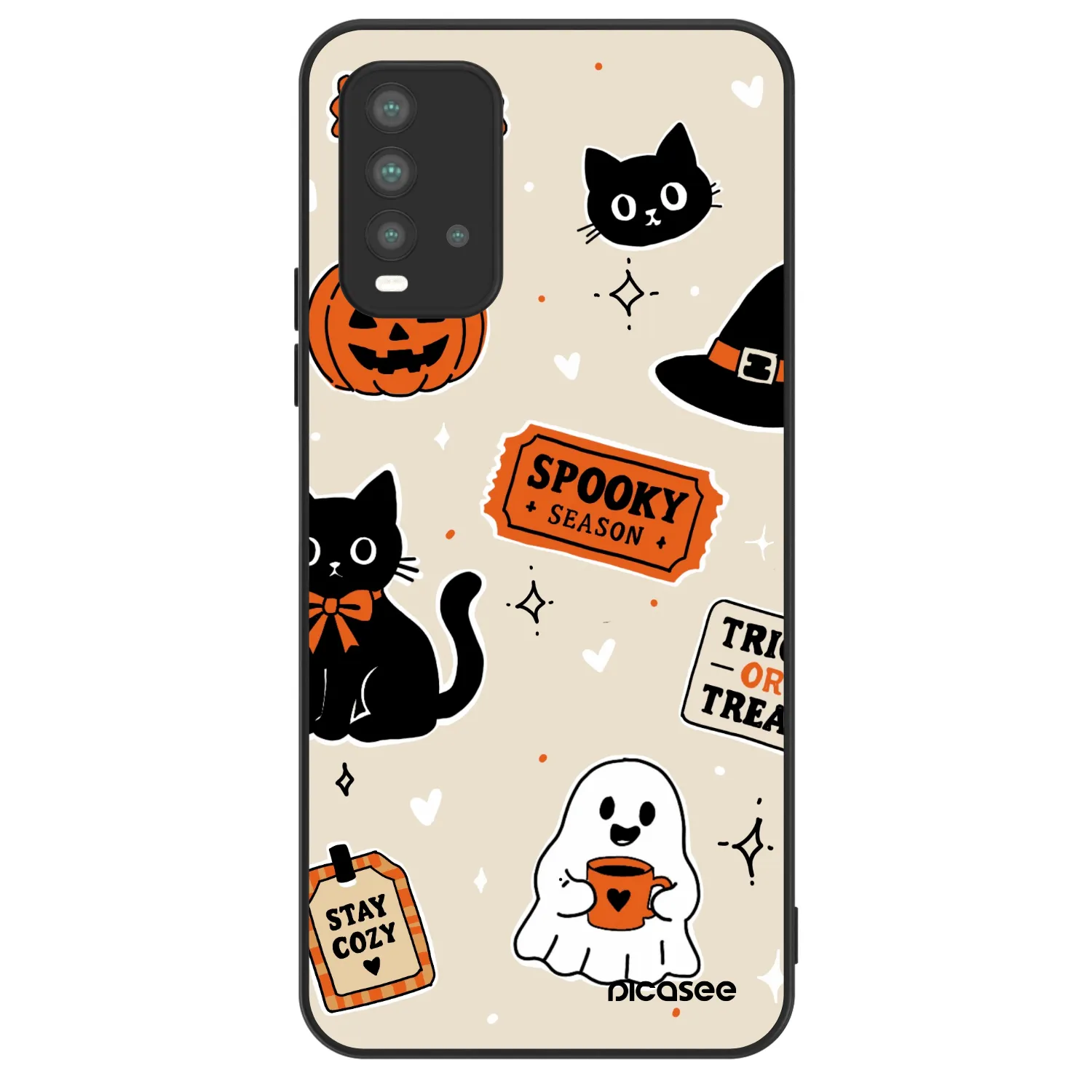 Picasee ULTIMATE CASE na Xiaomi Redmi 9T - Halloween stickers