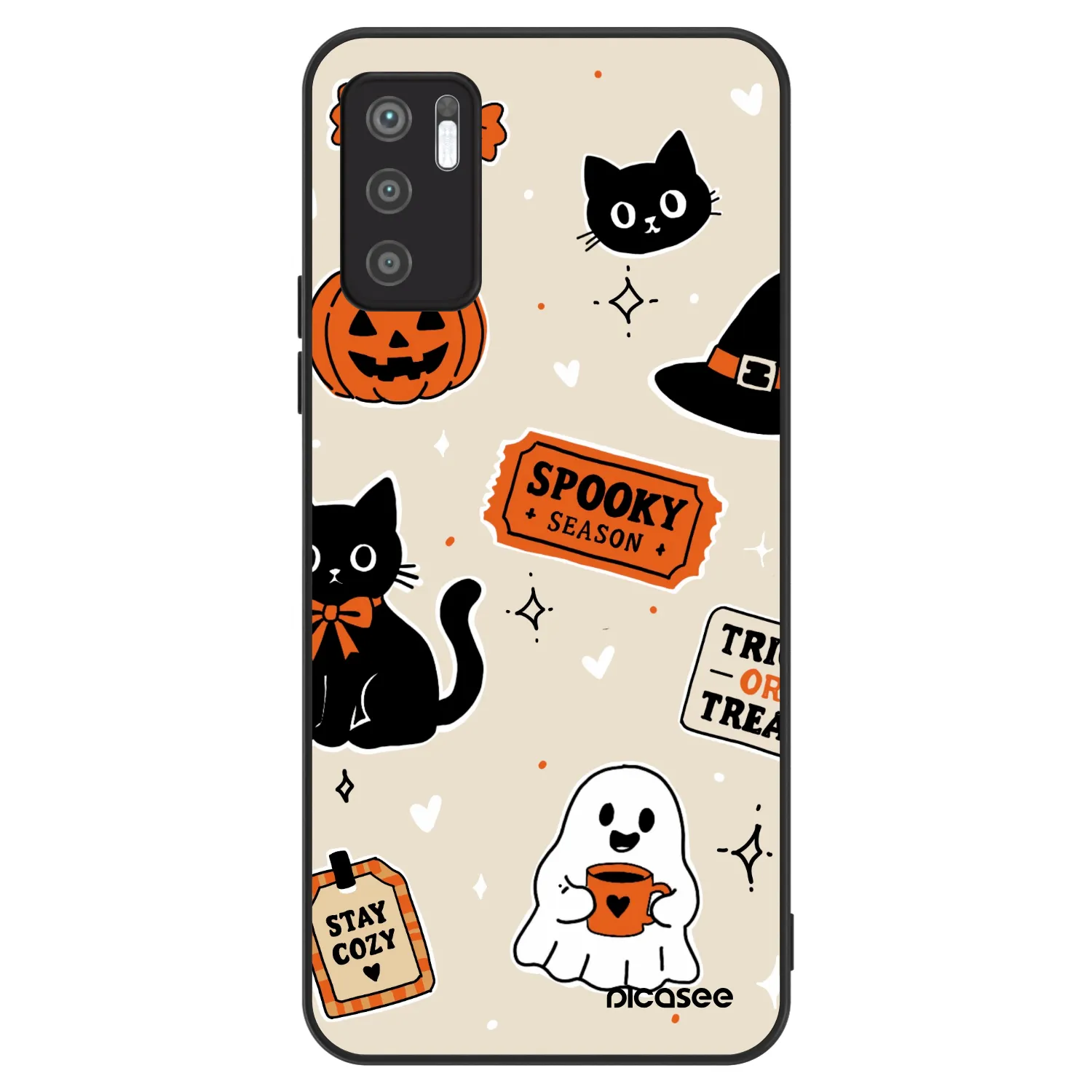 Picasee ULTIMATE CASE na Xiaomi Redmi Note 10 5G - Halloween stickers