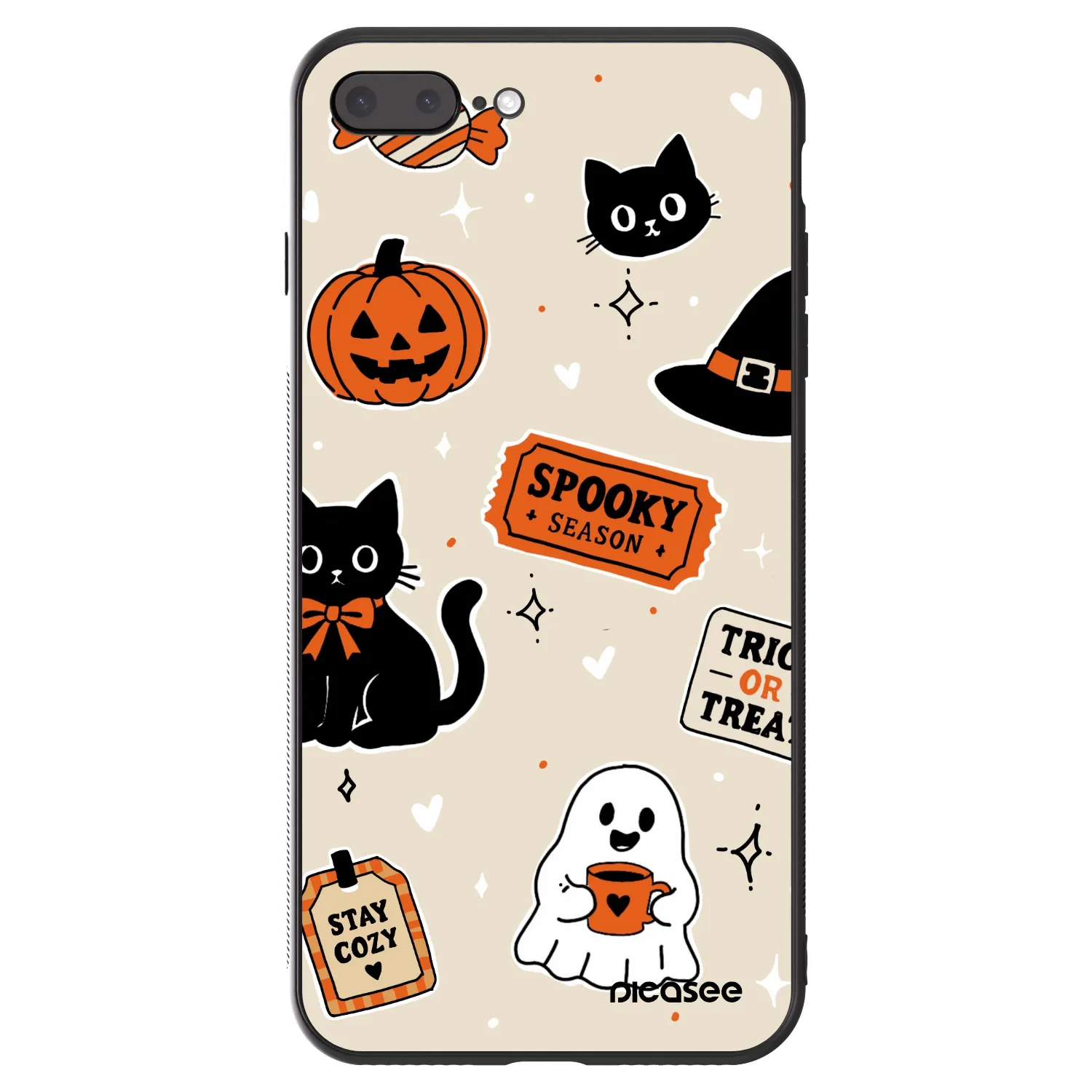 Picasee ULTIMATE CASE na Apple iPhone 8 Plus - Halloween stickers