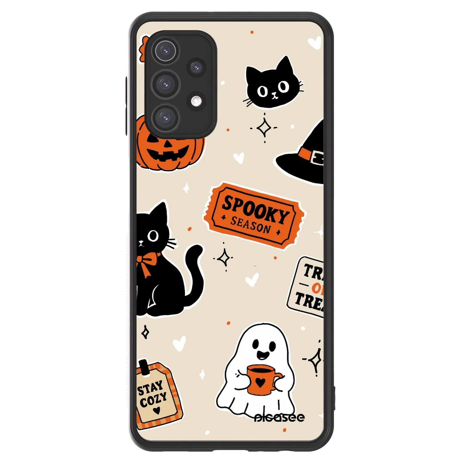 Picasee ULTIMATE CASE na Samsung Galaxy A32 5G A326B - Halloween stickers