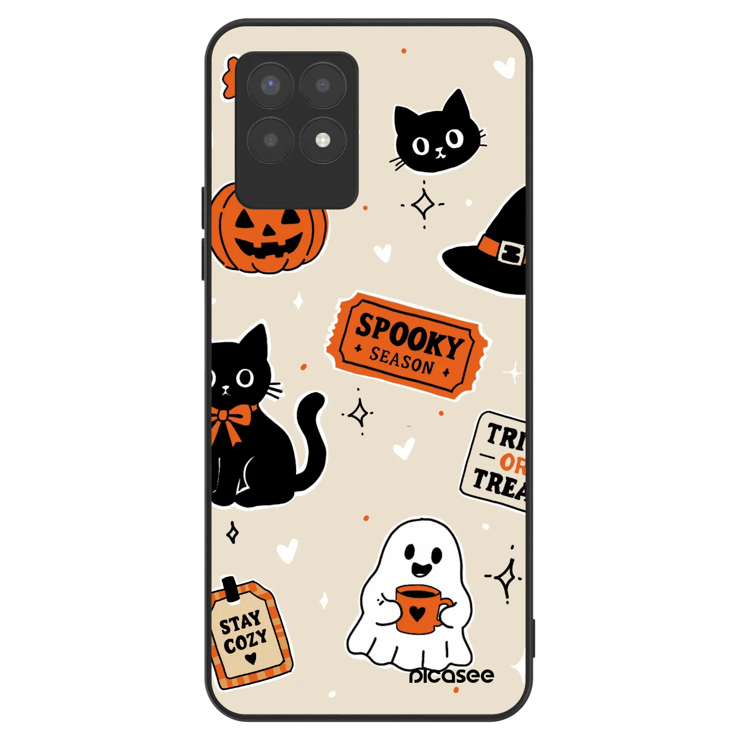 Picasee ULTIMATE CASE na Realme 8i - Halloween stickers