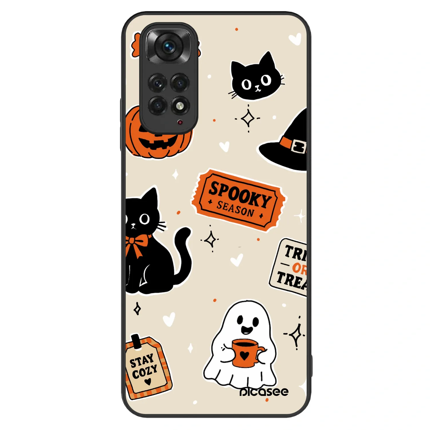 Picasee ULTIMATE CASE na Xiaomi Redmi Note 11 - Halloween stickers