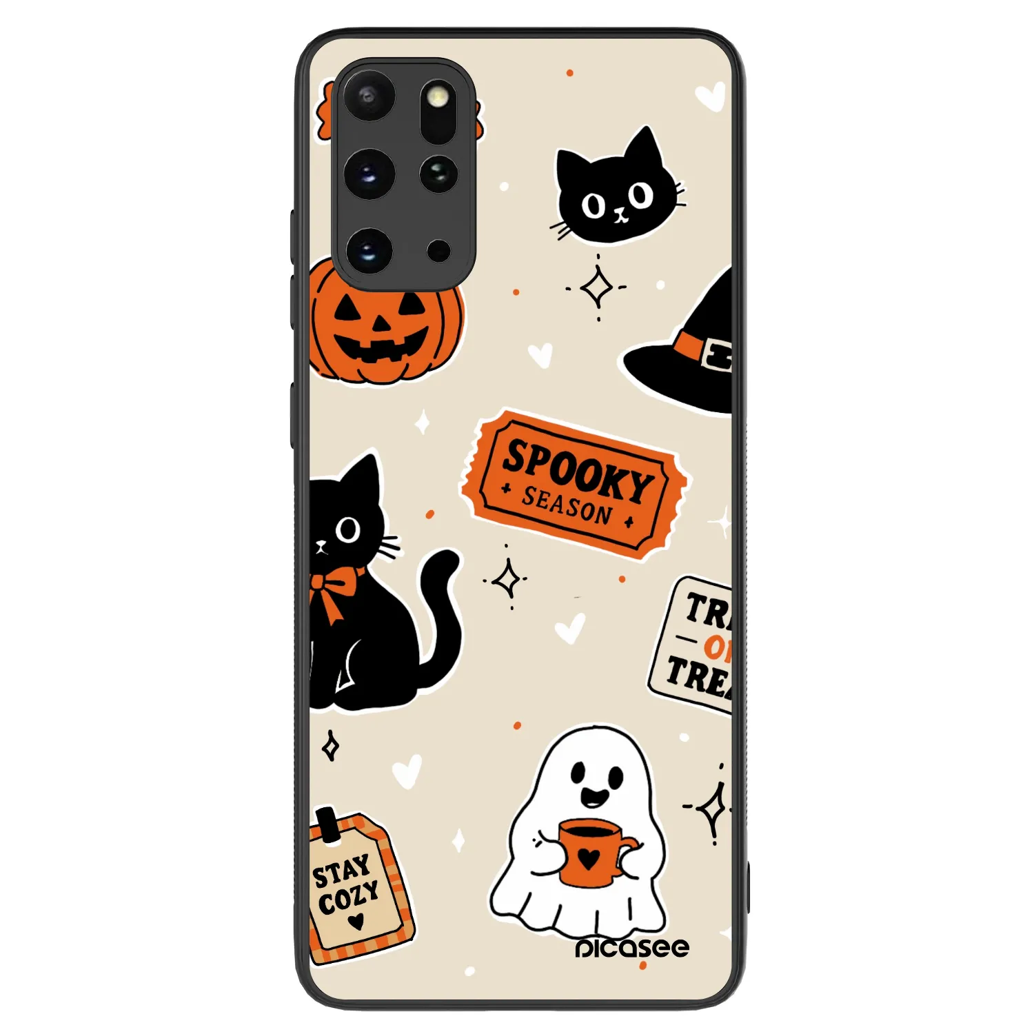Picasee ULTIMATE CASE na Samsung Galaxy S20+ G985F - Halloween stickers