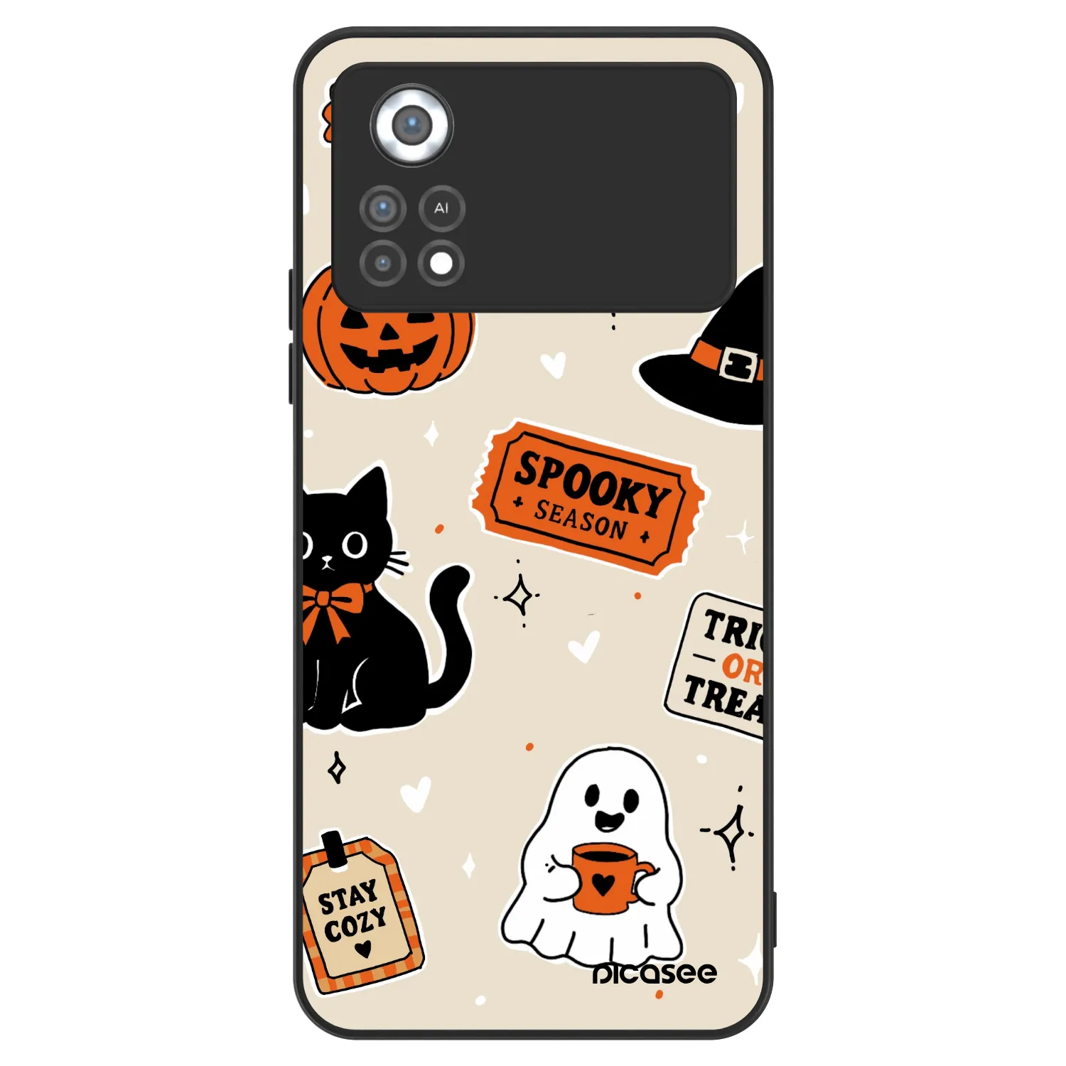 Picasee ULTIMATE CASE na Xiaomi Poco X4 Pro 5G - Halloween stickers