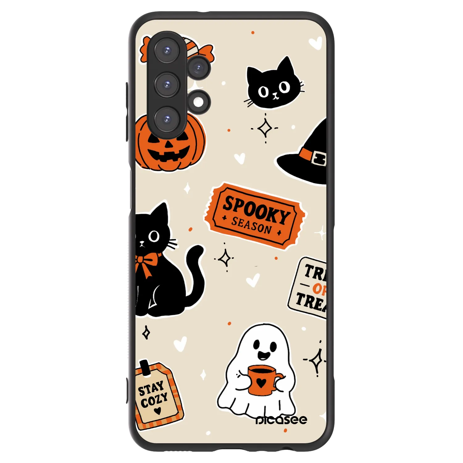 Picasee ULTIMATE CASE na Samsung Galaxy A13 4G A135 - Halloween stickers