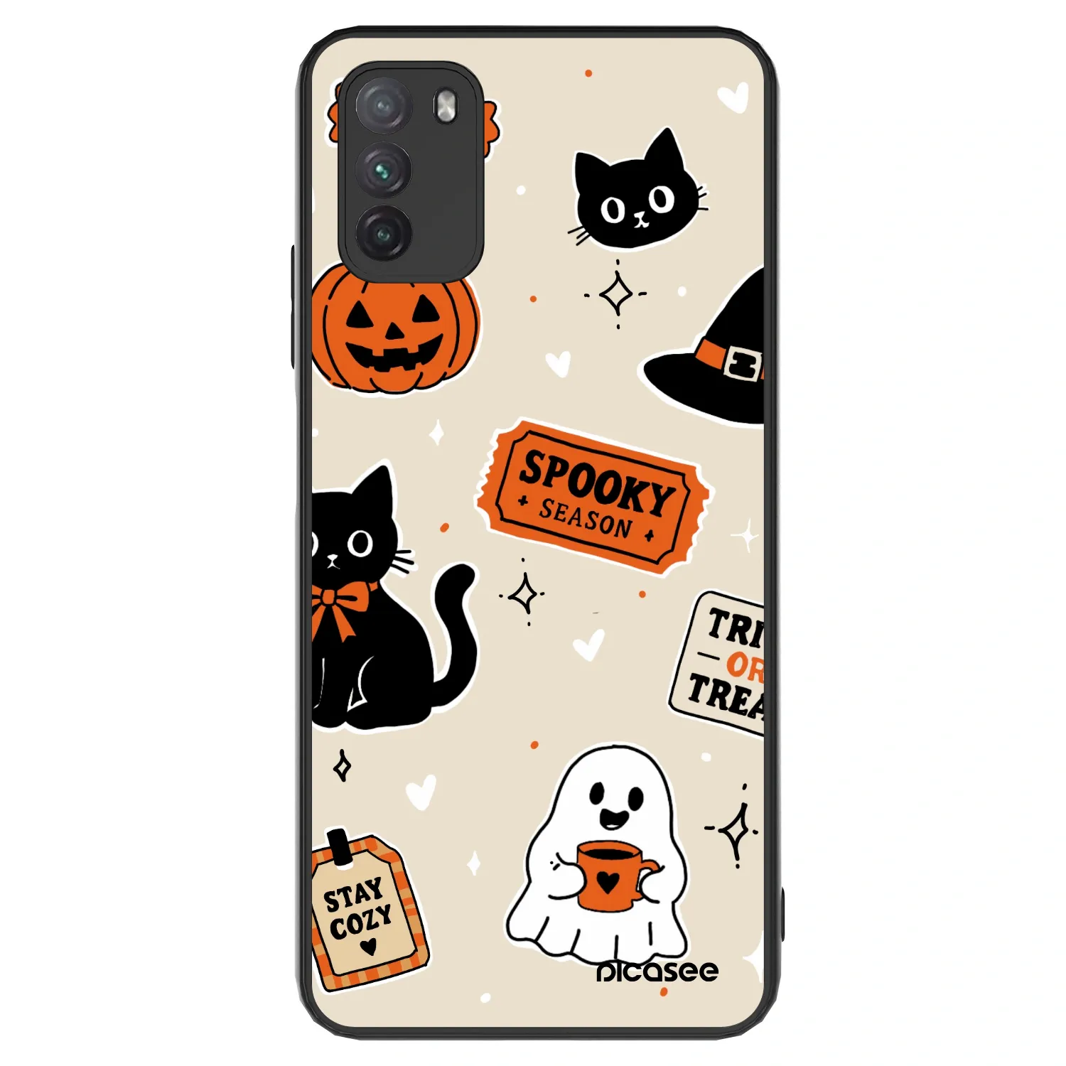 Picasee ULTIMATE CASE na Xiaomi Poco M3 - Halloween stickers