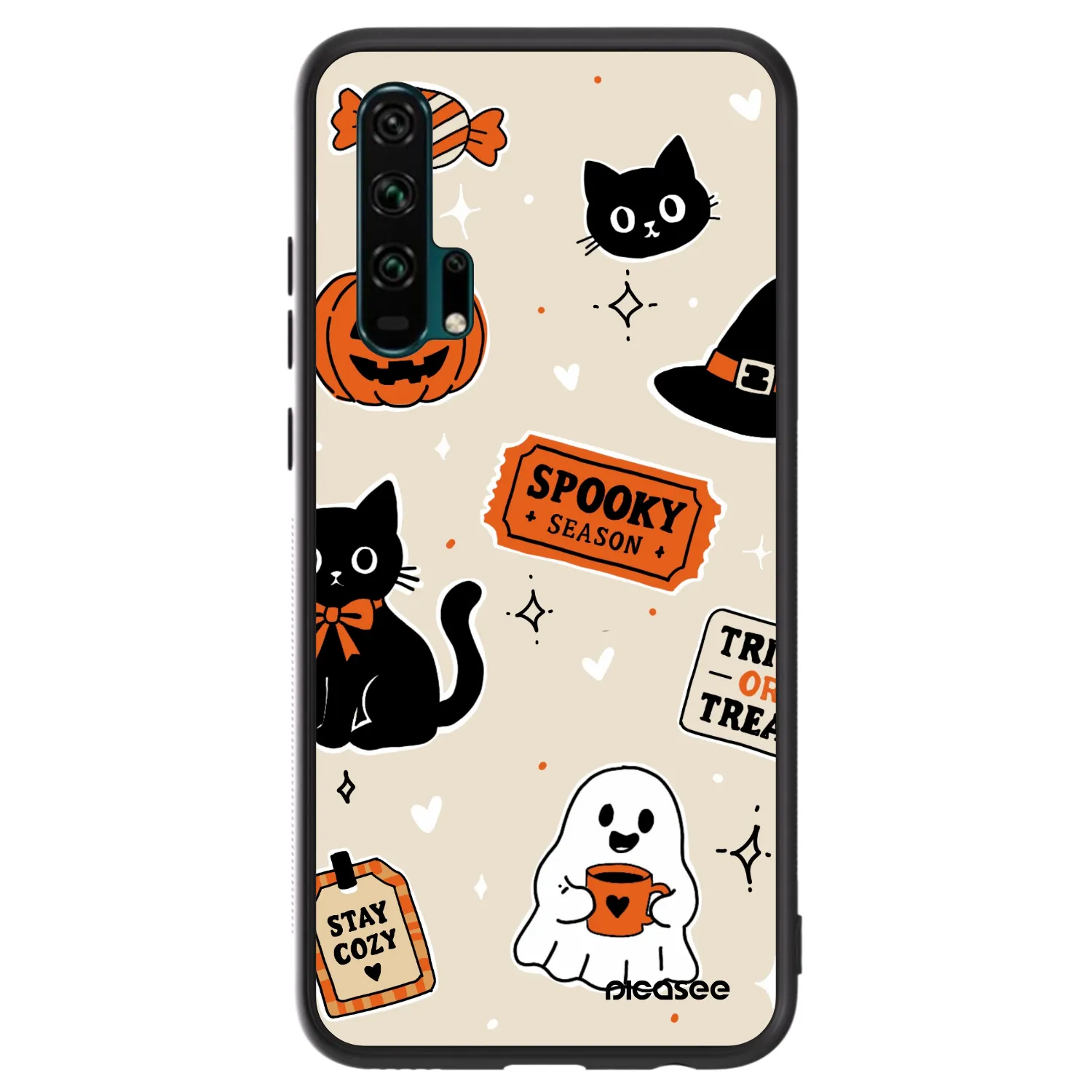 Picasee ULTIMATE CASE na Honor 20 Pro - Halloween stickers