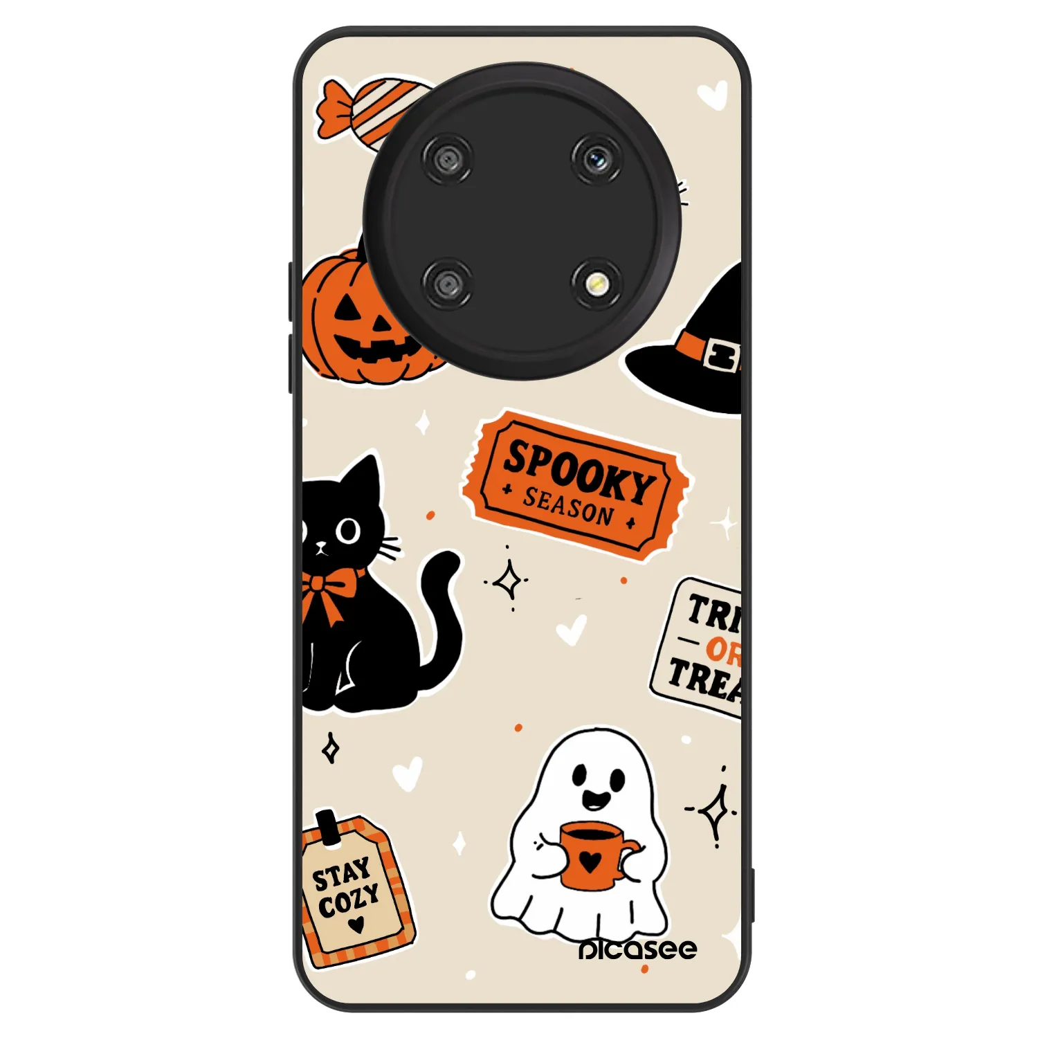 Picasee ULTIMATE CASE na Honor Magic4 Lite 5G - Halloween stickers