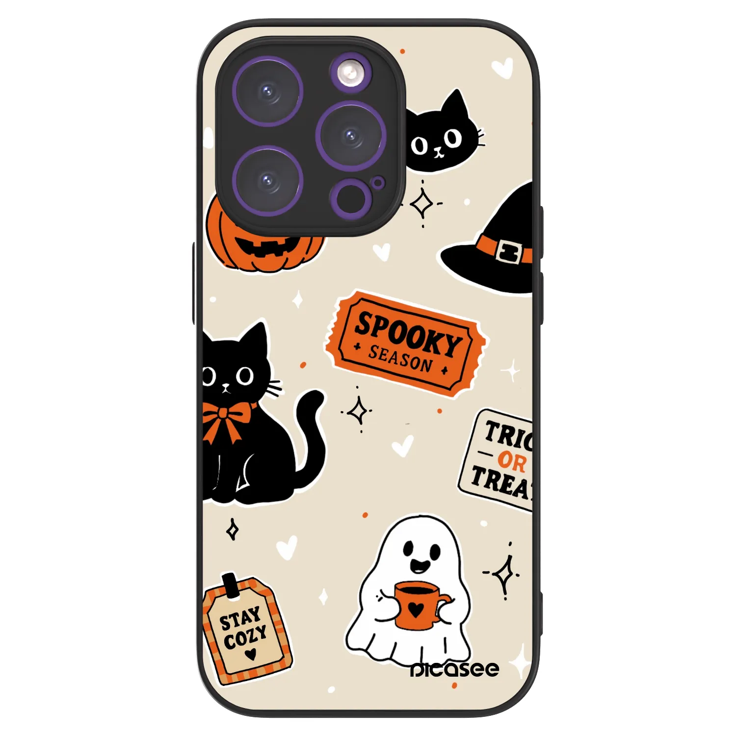 Picasee ULTIMATE CASE na Apple iPhone 14 Pro - Halloween stickers