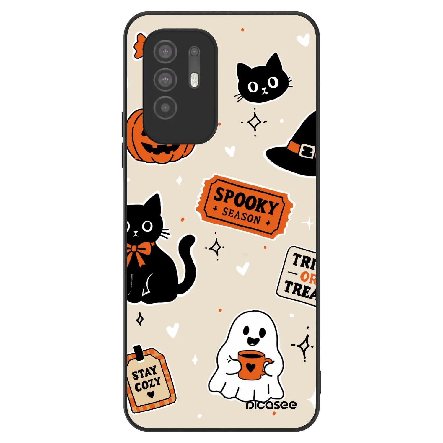 Picasee ULTIMATE CASE na OPPO A94 5G - Halloween stickers