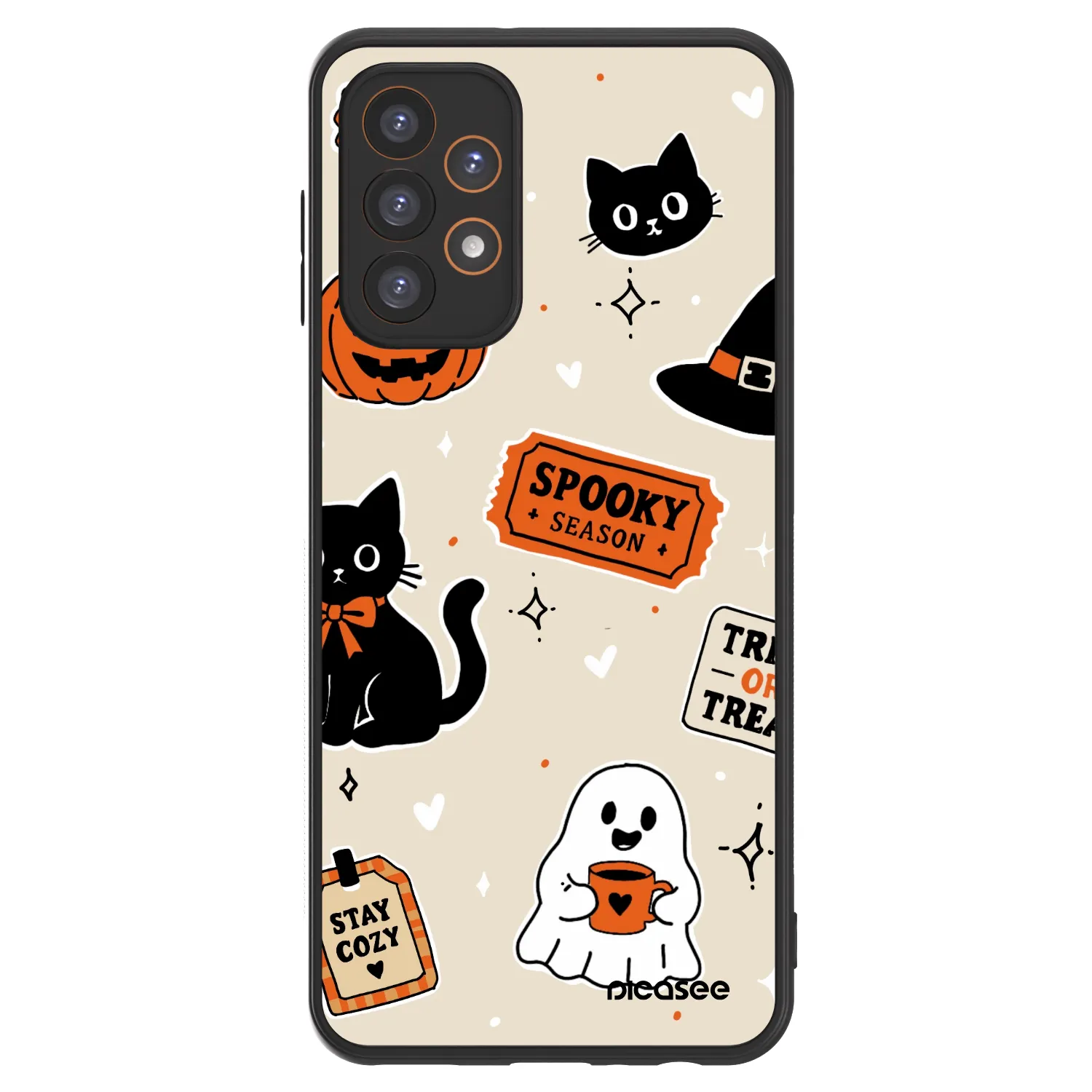 Picasee ULTIMATE CASE na Samsung Galaxy A23 A236B 5G - Halloween stickers