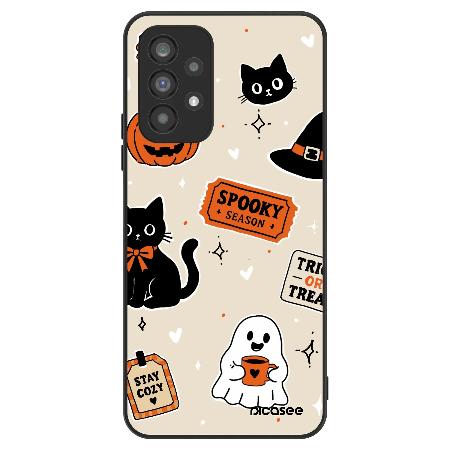 Picasee ULTIMATE CASE na Samsung Galaxy A73 5G - Halloween stickers