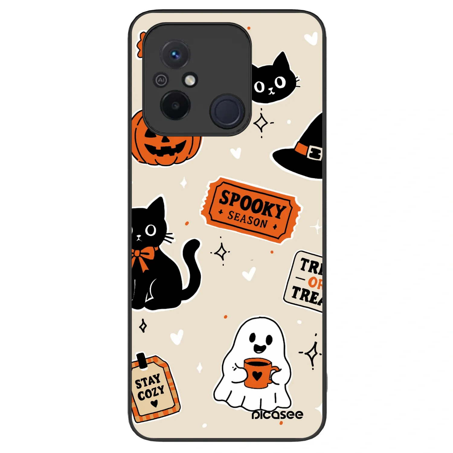 Picasee ULTIMATE CASE na Xiaomi Redmi 12C - Halloween stickers