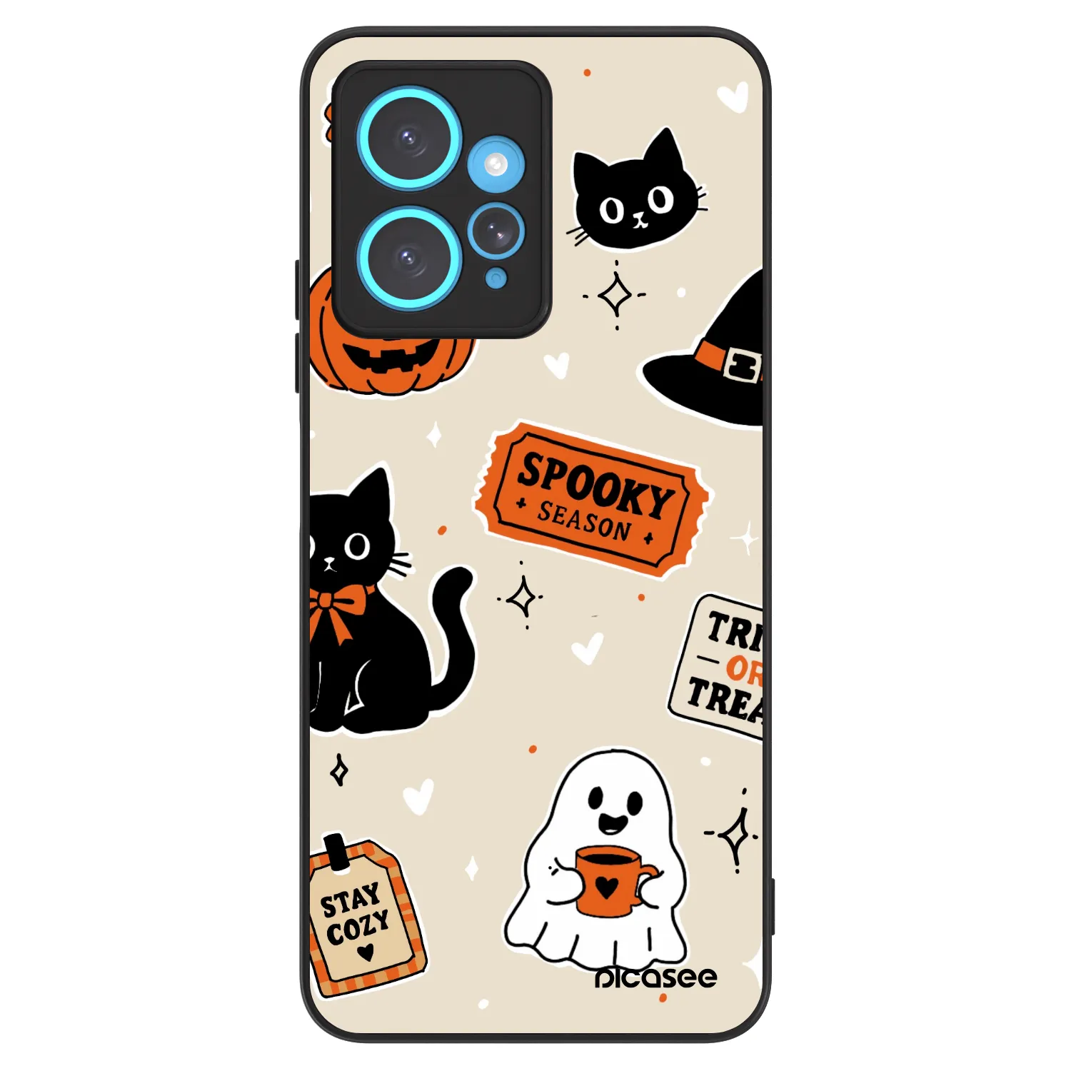Picasee ULTIMATE CASE na Xiaomi Redmi Note 12 4G - Halloween stickers