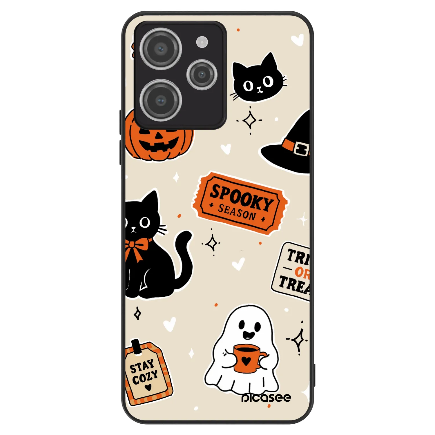 Picasee ULTIMATE CASE na Xiaomi Redmi 12 4G - Halloween stickers