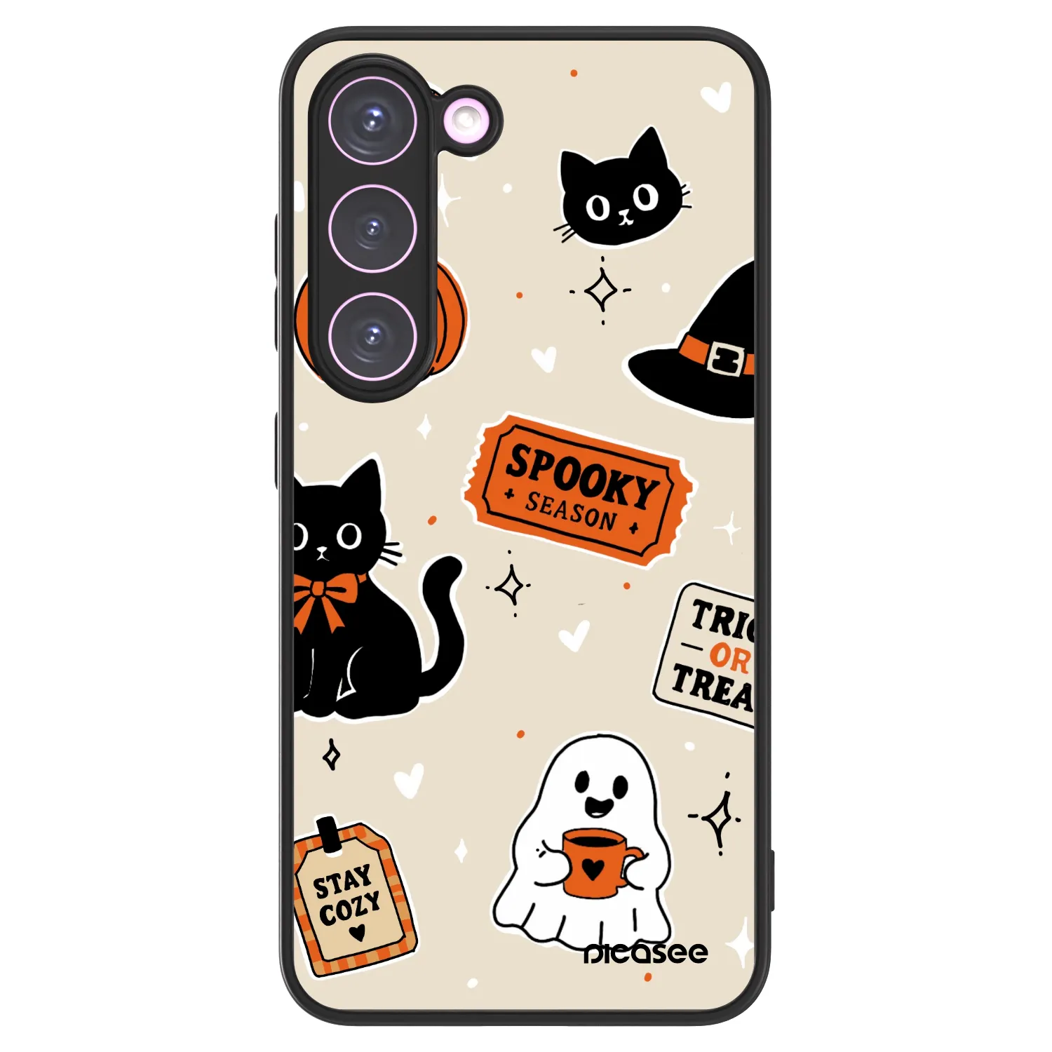 Picasee ULTIMATE CASE PowerShare pro Samsung Galaxy S23 5G - Halloween stickers