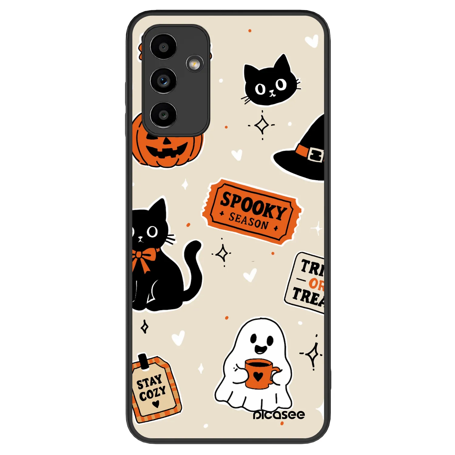 Picasee ULTIMATE CASE na Samsung Galaxy A04s A047F - Halloween stickers