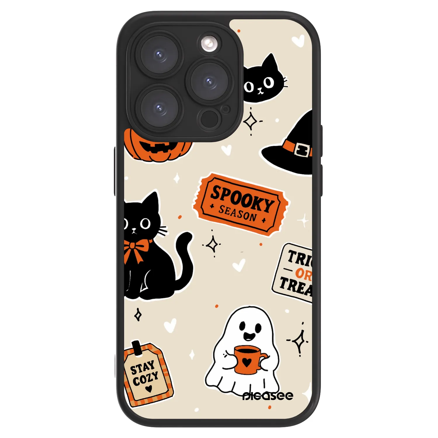 Picasee ULTIMATE CASE MagSafe pro Apple iPhone 15 Pro - Halloween stickers