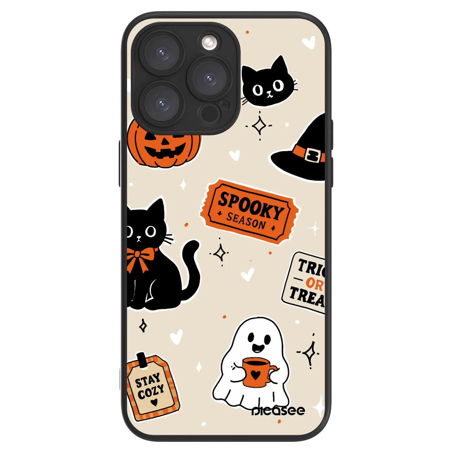 Picasee ULTIMATE CASE na Apple iPhone 15 Pro Max - Halloween stickers