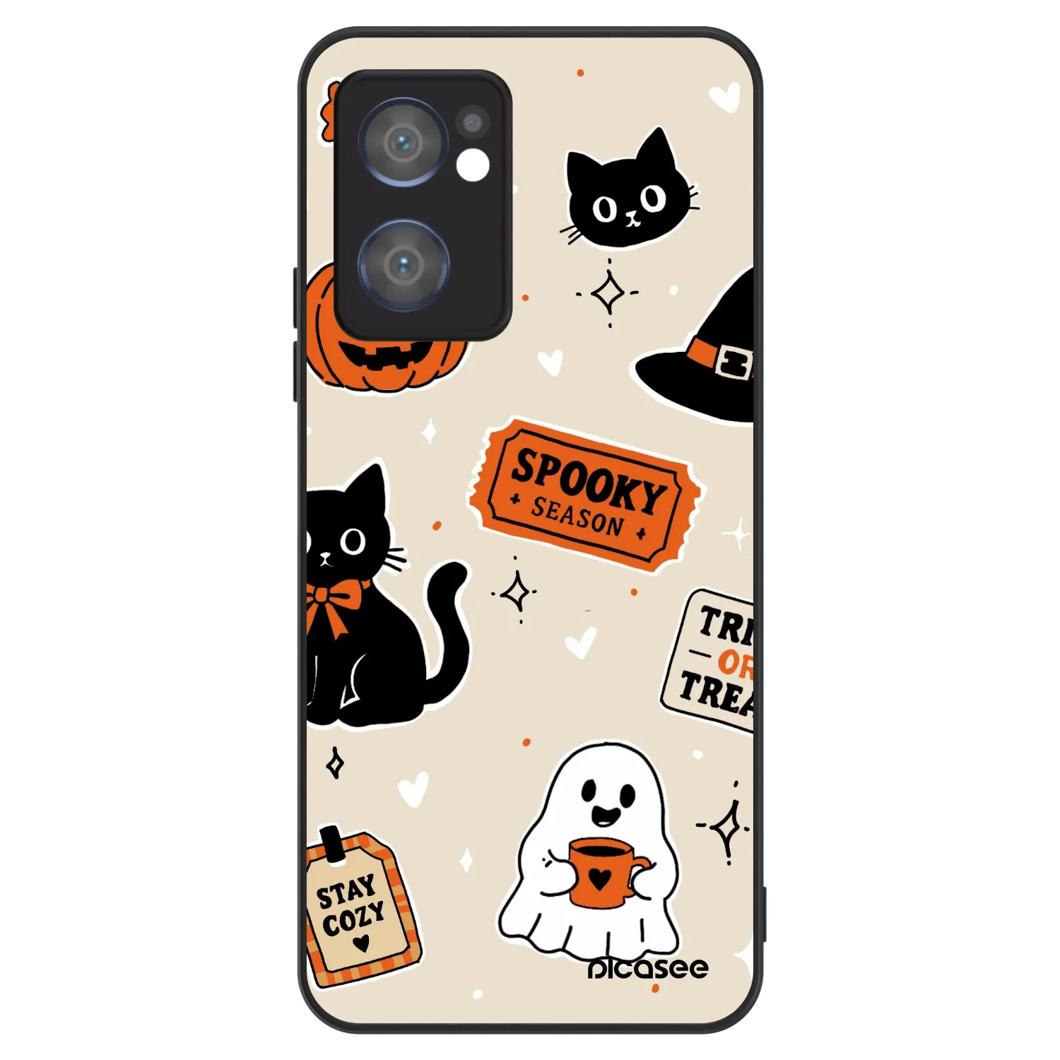 Picasee ULTIMATE CASE na OPPO Reno 7 5G - Halloween stickers