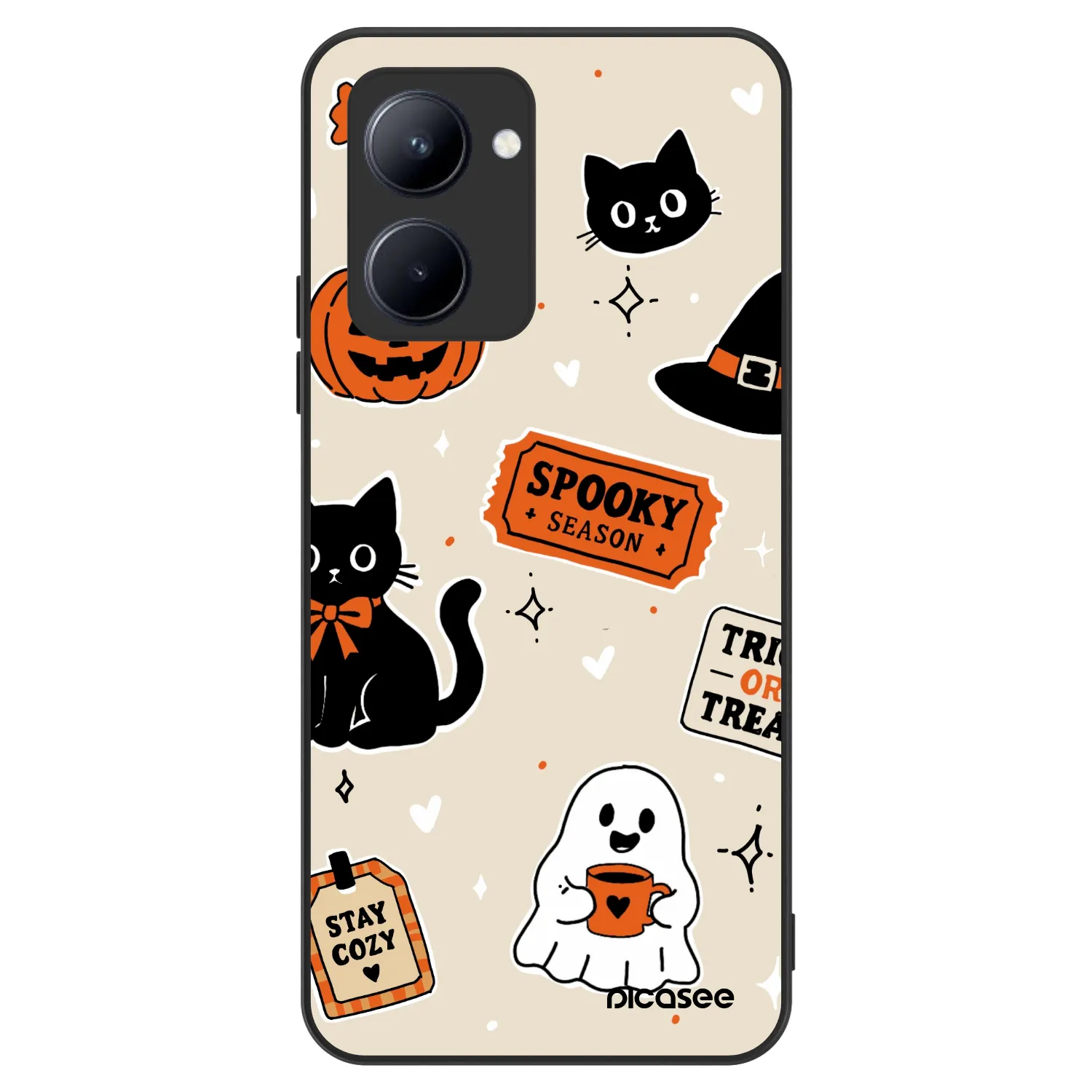Picasee ULTIMATE CASE na Realme C33 (2023) - Halloween stickers