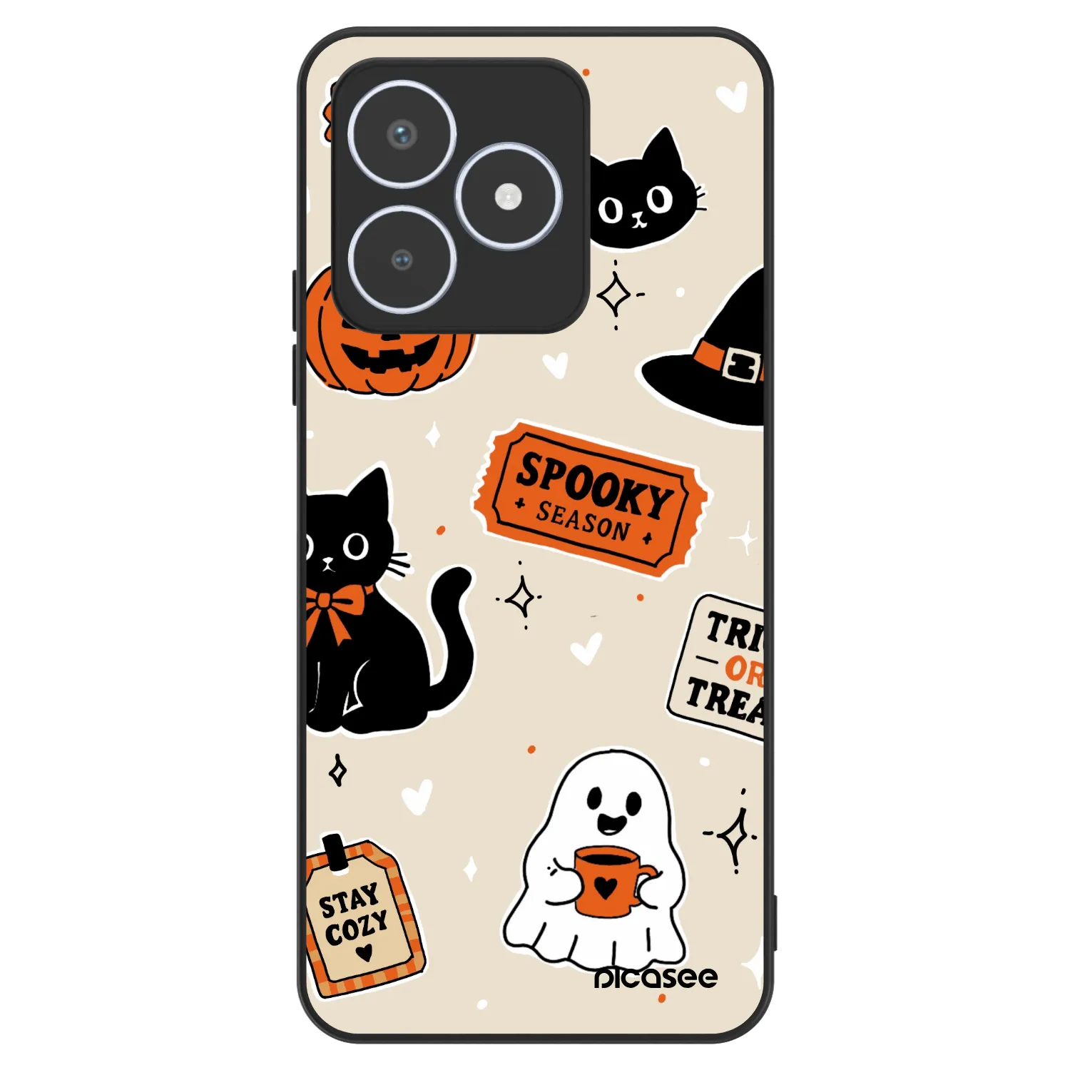 Picasee ULTIMATE CASE na Realme C53 - Halloween stickers