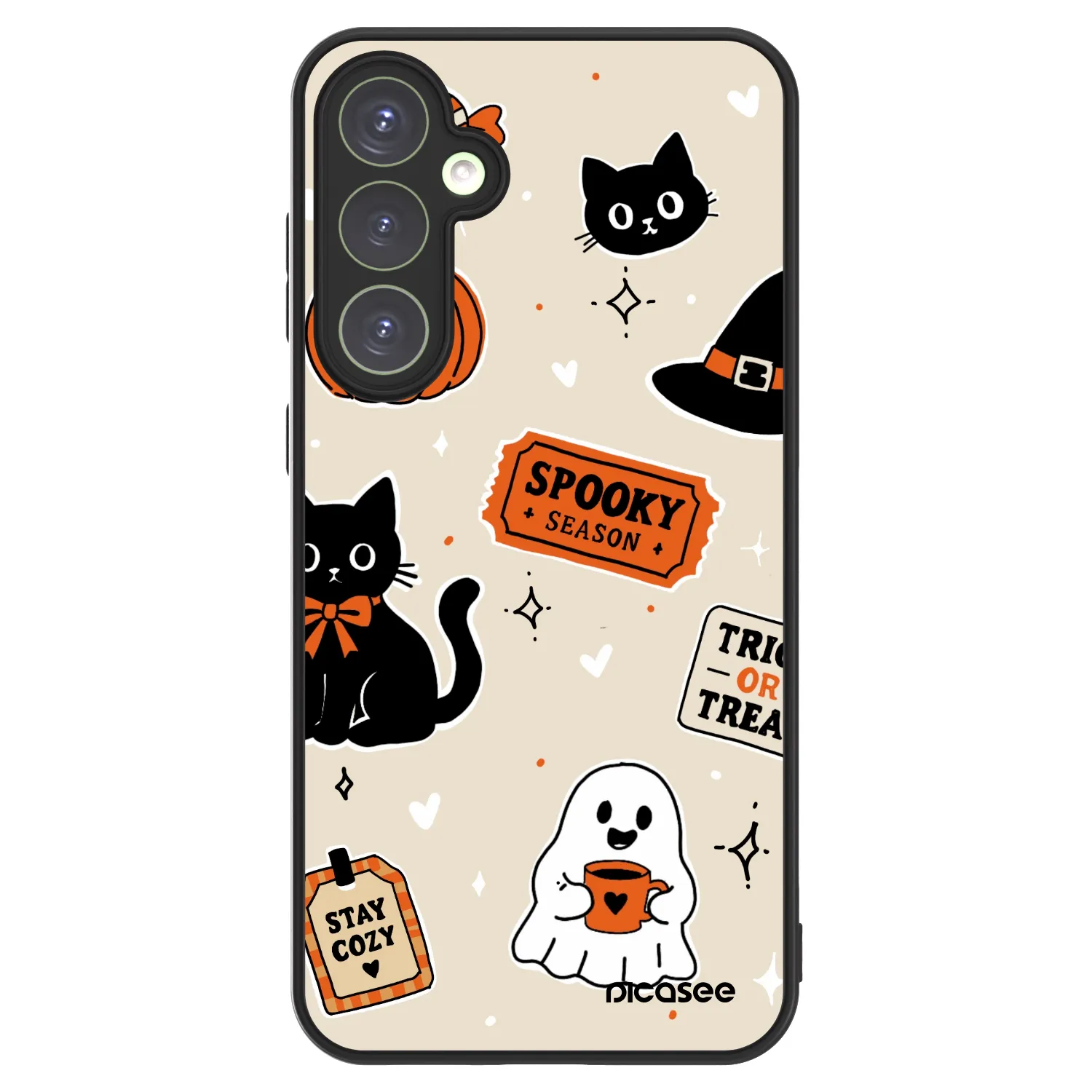 Picasee ULTIMATE CASE na Samsung Galaxy S23 FE S711B - Halloween stickers