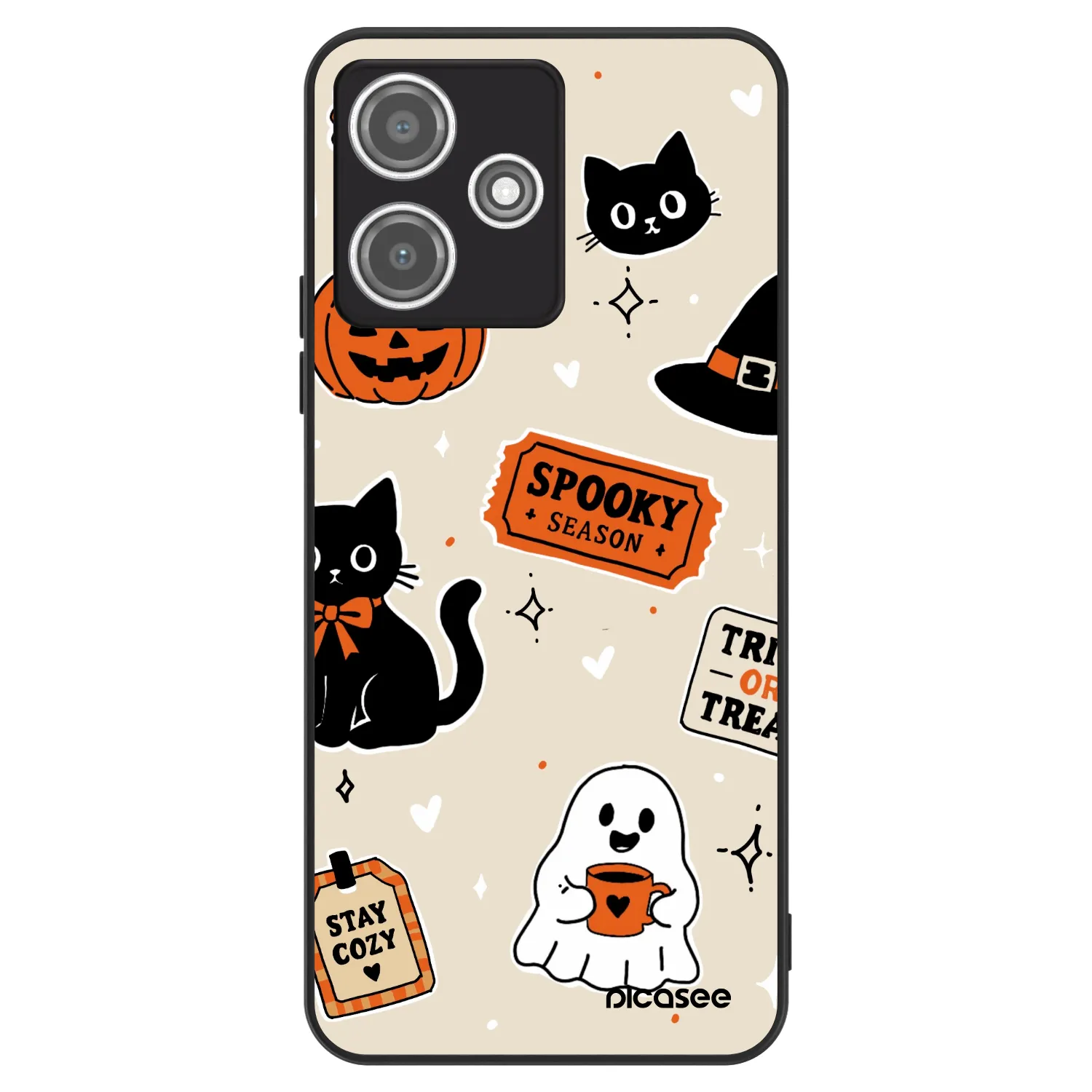 Picasee ULTIMATE CASE na Xiaomi Redmi 12 5G - Halloween stickers