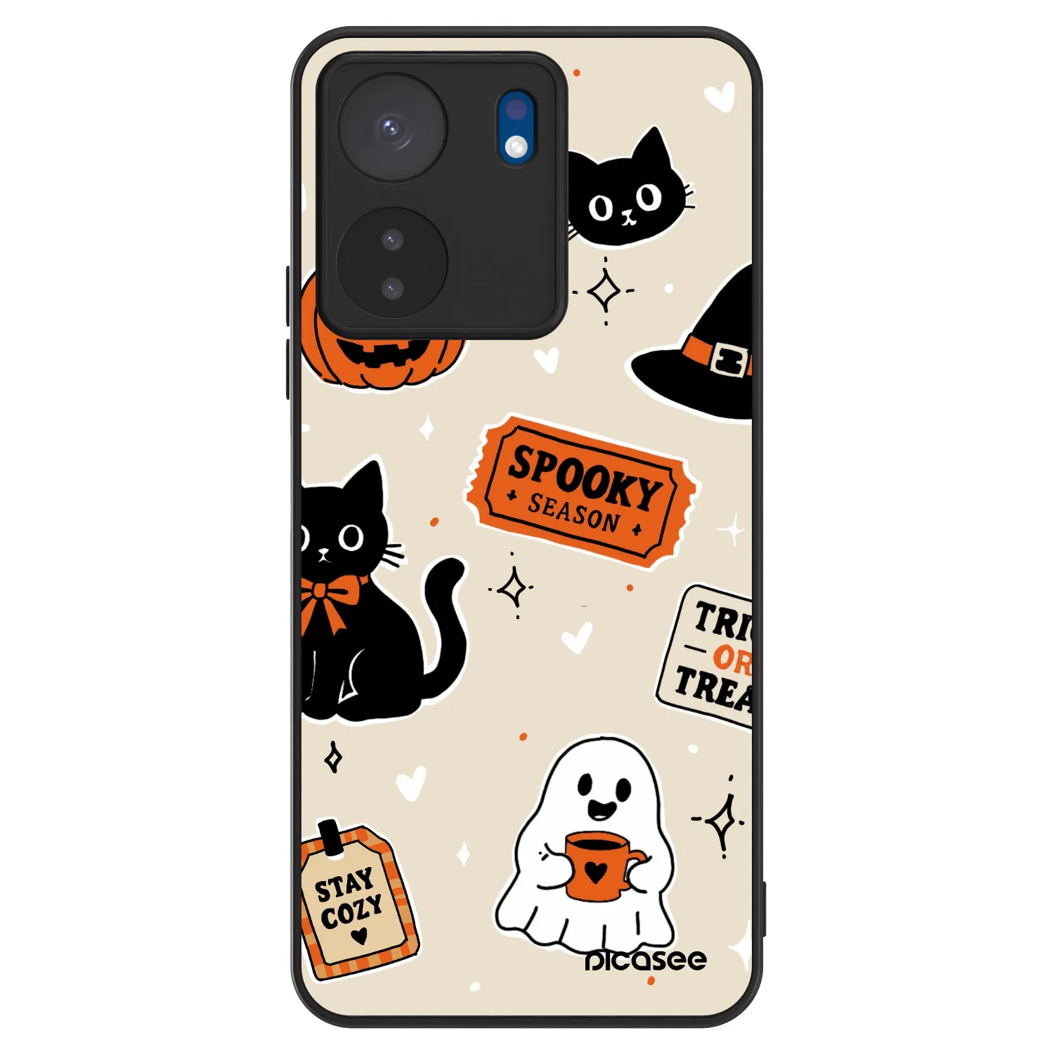 Picasee ULTIMATE CASE na Xiaomi Redmi 13C 4G - Halloween stickers