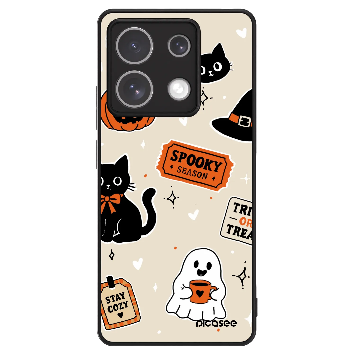 Picasee ULTIMATE CASE na Xiaomi Redmi Note 13 Pro 5G - Halloween stickers