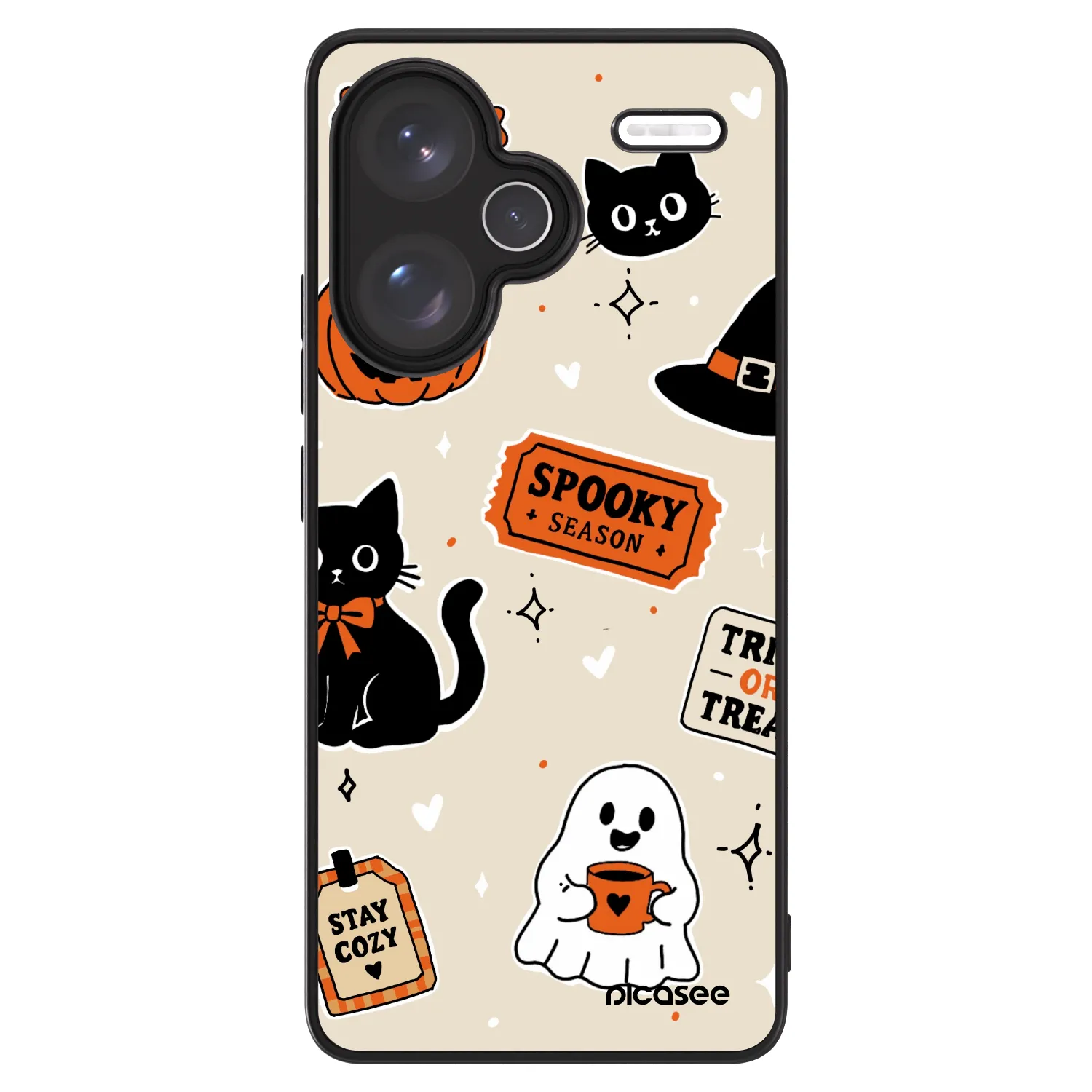 Picasee ULTIMATE CASE na Xiaomi Redmi Note 13 Pro+ 5G - Halloween stickers