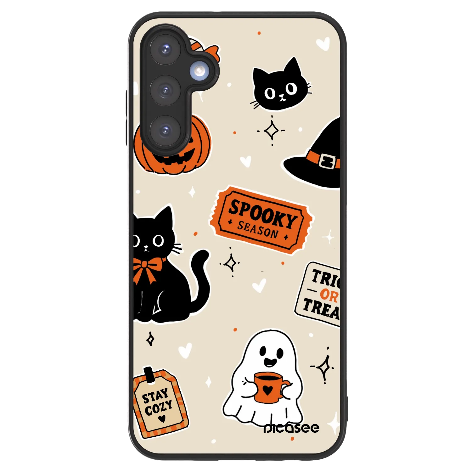 Picasee ULTIMATE CASE na Samsung Galaxy A15 A156B 5G - Halloween stickers
