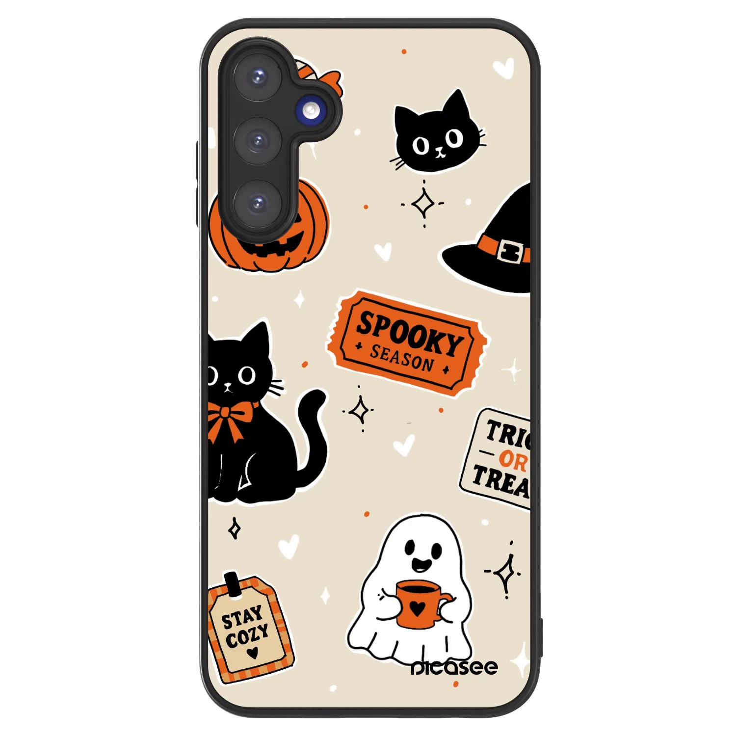 Picasee ULTIMATE CASE na Samsung Galaxy A15 A155F 4G - Halloween stickers