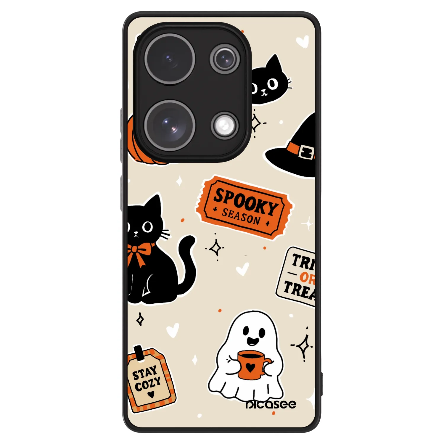 Picasee ULTIMATE CASE na Xiaomi Redmi Note 13 Pro 4G - Halloween stickers