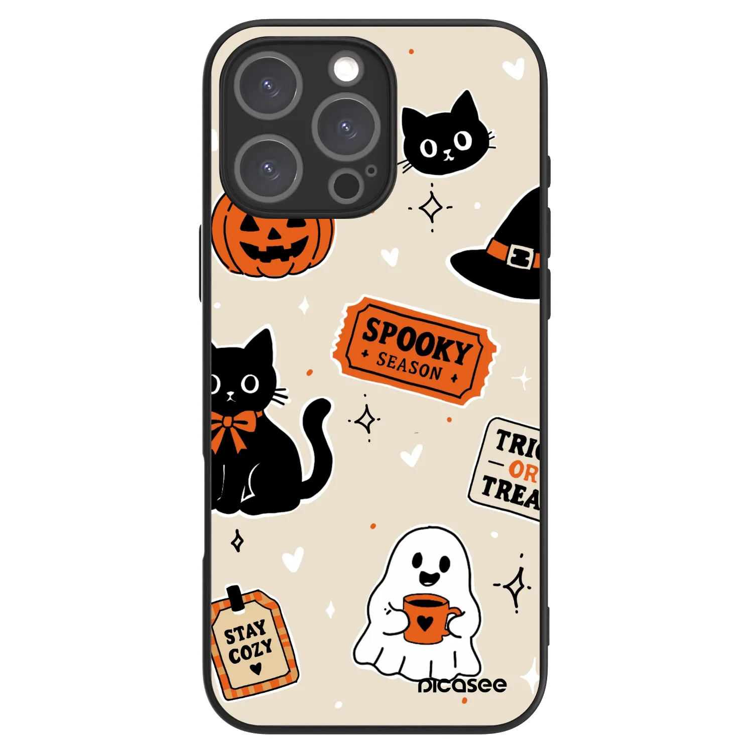 Picasee ULTIMATE CASE na Apple iPhone 16 Pro Max - Halloween stickers
