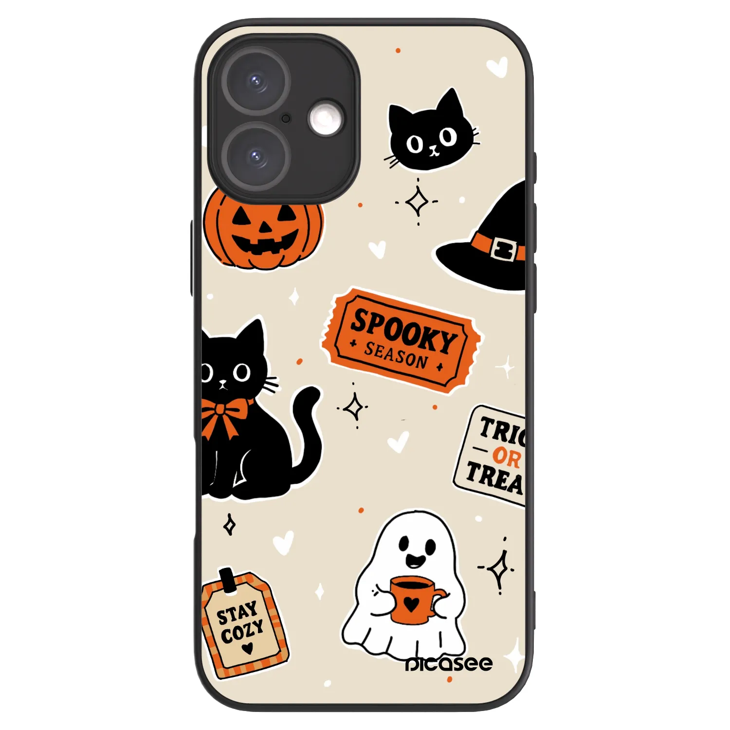 Picasee ULTIMATE CASE na Apple iPhone 16 Plus - Halloween stickers