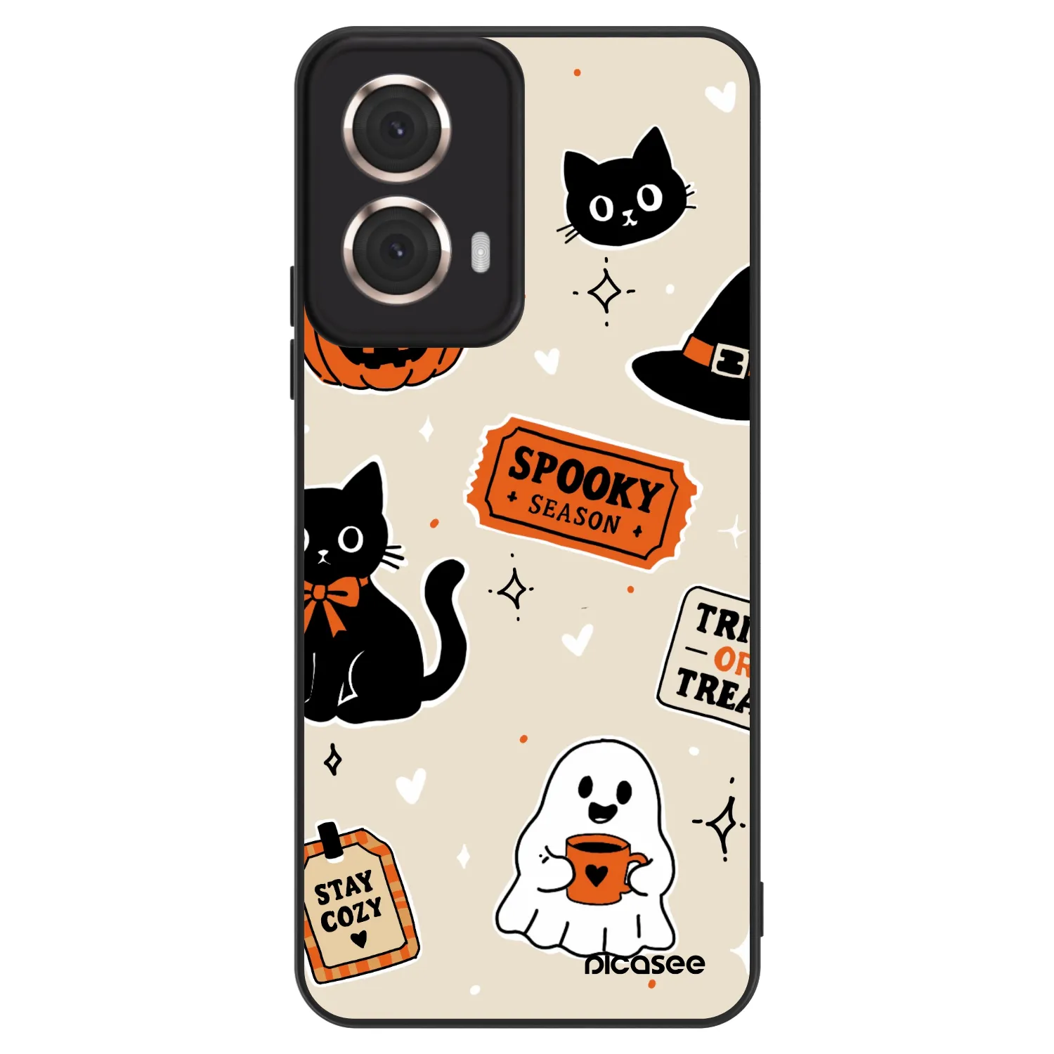 Picasee ULTIMATE CASE na Motorola Moto G85 - Halloween stickers