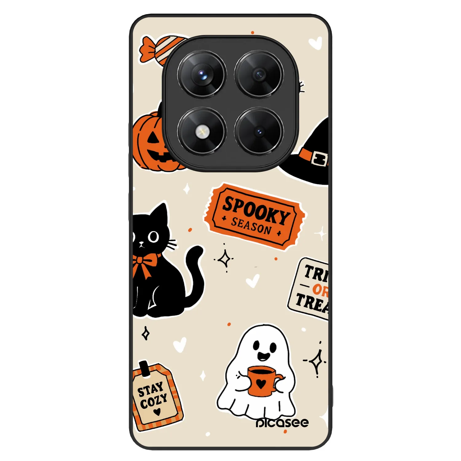 Picasee ULTIMATE CASE na Xiaomi Redmi Note 14 Pro 5G - Halloween stickers